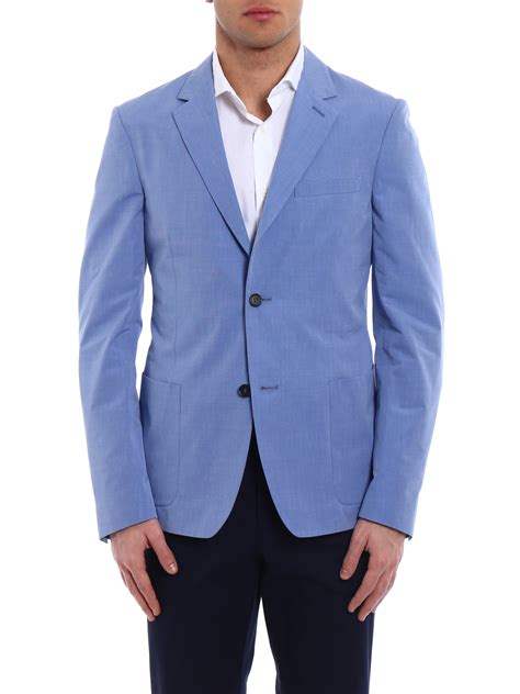 prada blue blazer